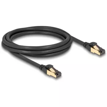 Võrgukaabel DeLOCK RJ45 Cat.6A isane-isane S/FTP 2m Must