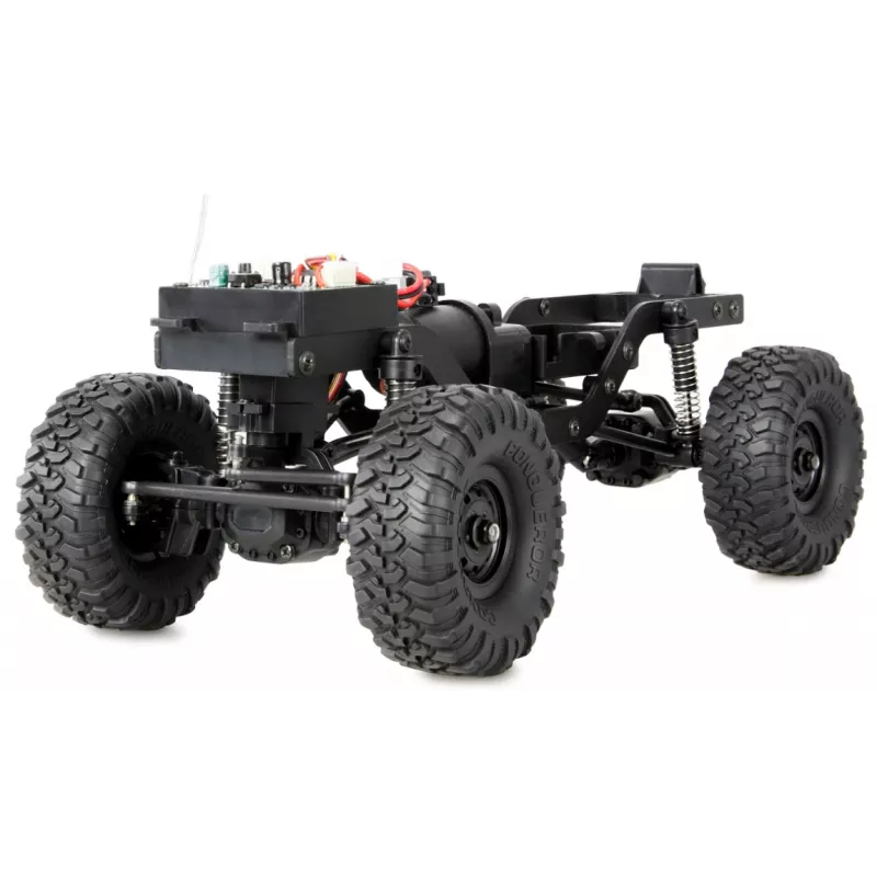 RC crawler Amewi Mini-D90 4WD 1:16 RTR — mõõtkava 1:16, 4-veoline, valmissõiduks