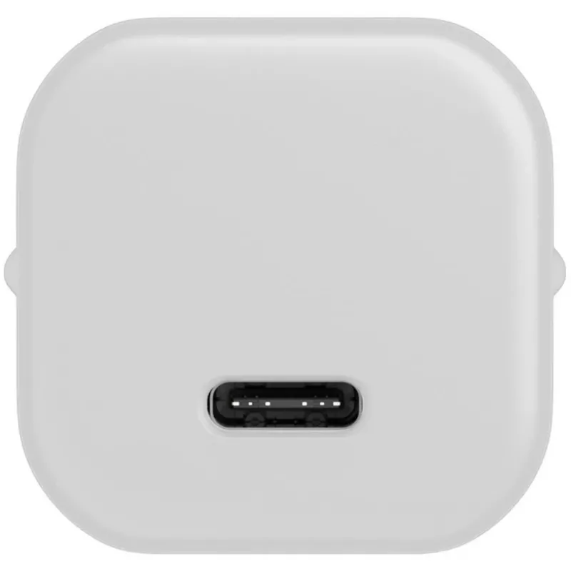 Apple Lightning / USB-C PD laadimiskomplekt 30 vatti, laadija valge, 1-meetrine kaabel, PD