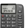 Gigaset DL380 juhtmega telefon, must