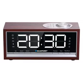 Kaasaskantav raadiokell BLAUPUNKT CR60BT — FM PLL, Bluetooth, LED-ekraan, 60 eelseadistust, aku/DC, CR2032 varu