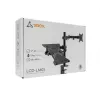 Monitor wall mount SBOX LCD-LM01-2 for 13–27 inch screens, max load 12 kg, VESA 100x100