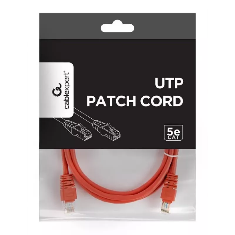 patch-kaabel CAT5E Utp 1.5M/RED PP12-1.5M/R Gembird