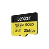 Flash Memory Lexar 256 GB MicroSDXC UHS-II Professional GOLD
