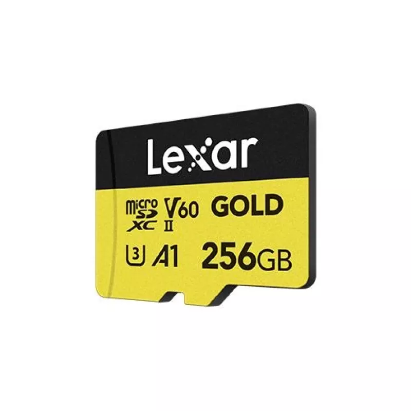 Flash Memory Lexar 256 GB MicroSDXC UHS-II Professional GOLD