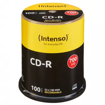 CD-R Intenso 700MB 52x 100 tk