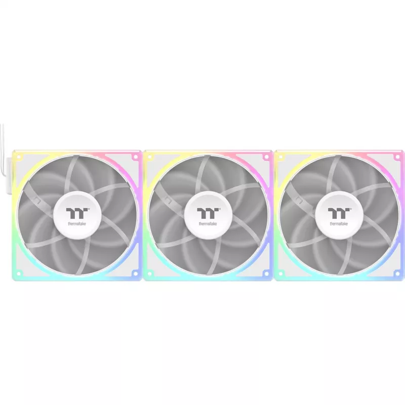 Jahutusventilaatorite komplekt THERMALTAKE TOUGHFAN EX 140 ARGB Sync Valge — 140 mm, 3 tk