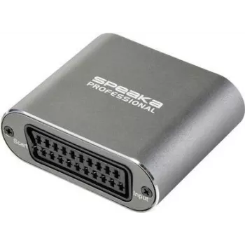 SpeaKa Professional TV, monitorimuundur SP-SHC-200 [SCART - HDMI] 1920 x 1080 pikslit (SP-10461516)