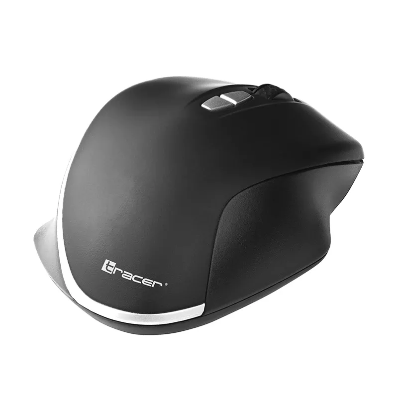 Juhtmevaba optiline hiir TRACER 47425, must, 1600 DPI
