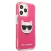 Karl Lagerfeld KLHCP13XTPECPI Iphone 13 Pro Max 6,7 kõva ümbris fuksia/FUSCHIA Choupette pea