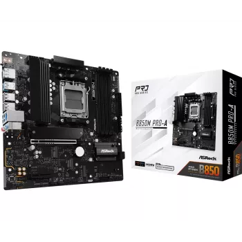 ASRock B850M Pro-A AM5 Micro-ATX emaplaat