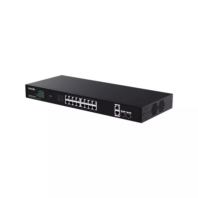 Lüliti TENDA TEG1120P-16-150W PoE+ Gigabit 16x 1Gb/s, 135W PoE eelarve