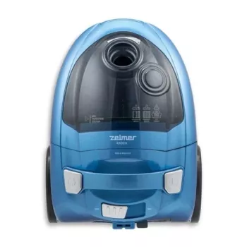 Kotita tolmuimeja ZELMER ZVC032P Blue 1200W, kompaktse kanistriga disain