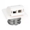 Digitus FTTH fiiberoptiline süvistatav seinakarp DN-93201 SC/LC adapter 86x30x86mm