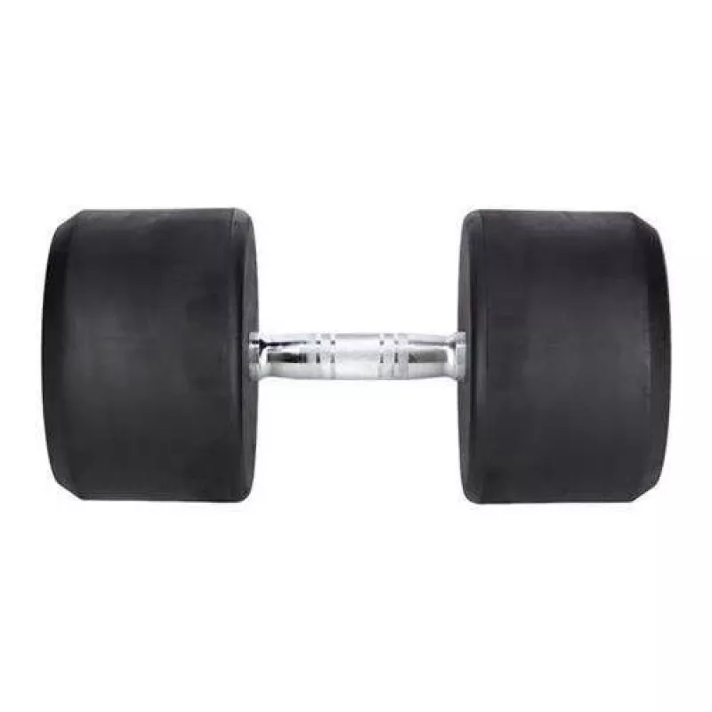 Kummeeritud hantel 45 kg HMS HG PRO 45