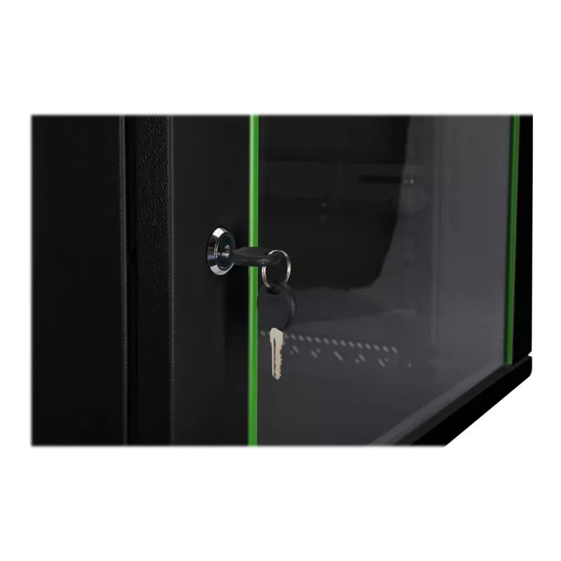 DIGITUS Dynamic Basic DN-19 16-U-EC-SW - Kapp - võrgukapp - sobib seinakinnituseks - RAL 9005 - 16U - 48,3 cm (19 inch)