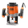 Ruuter/trimmer Must & Decker KW1200EKA-QS — kompaktne ruuter reguleeritavate sügavusseadetega, ergonoomiline disain