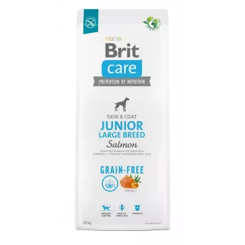 Kuiv kutsikatoit Brit Care Puppy Potato Salmon 12 kg teraviljavaba suurtele tõugudele 28% valku 15% rasva