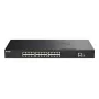 D-Link 28-pordiline Gigabit virnastatav PoE+ nutihalduslüliti 4 x 10G SFP+ pordiga