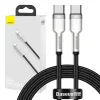 USB-C–USB-C kaabel Baseus CATJK-C01, USB 3.2 Gen 1, 1 m, must