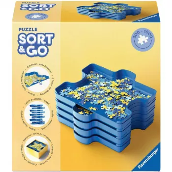 Ravensburgeri 12001674 hoiustamislahendus eraldi lahtritega ja kaasaskantav disain väikeste esemete sorteerimiseks