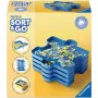Ravensburgeri 12001674 hoiustamislahendus eraldi lahtritega ja kaasaskantav disain väikeste esemete sorteerimiseks