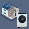Qoltec, pingemuundur, hübriidpäikeseinverter Off-Grid 4kVA 4kW 120A MPPT LCD Wi-Fi BMS Sinus