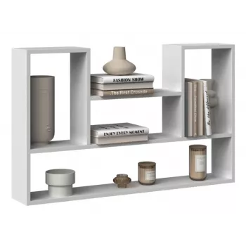 BILBAO 4P hanging rack 100x16x60 cm, Valge