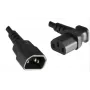 Microconnect PE040618A toitekaabel Must 1,8 m C13-pistikupesa C14-pistik