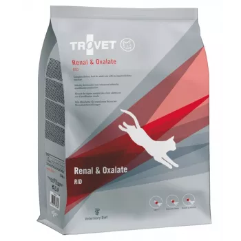 Kuiv kassitoit TROVET Renal & Oxalate RID veterinaardieet, 2,5 kg, kana, kuseteede toetus