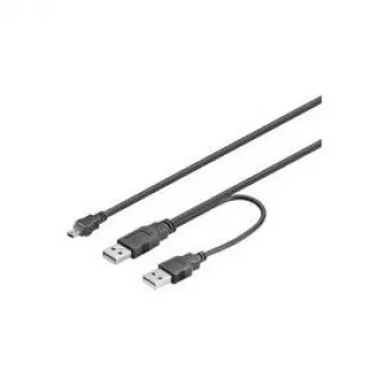Wentronic 93587-GB USB-kaabel, must