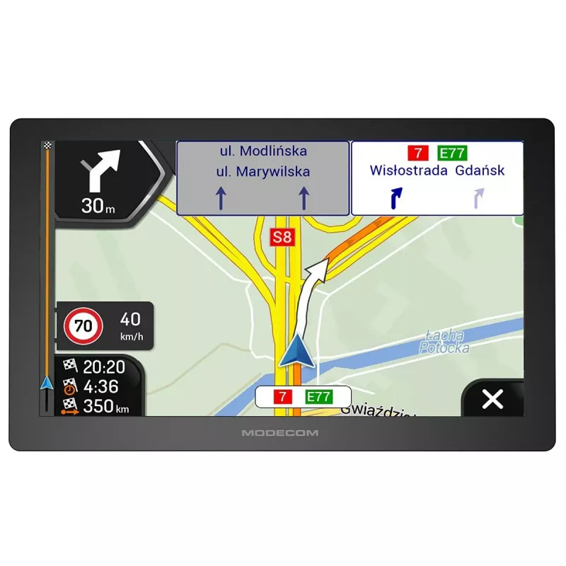 Modecom FreeWAY CX 9.4 autonavigatsioon iGO Navigation Truck Europe ja iga-aastase uuendusega