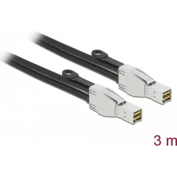 PCI Express kaabel DeLOCK Mini SAS HD SFF-8674 to SFF-8674 3 m