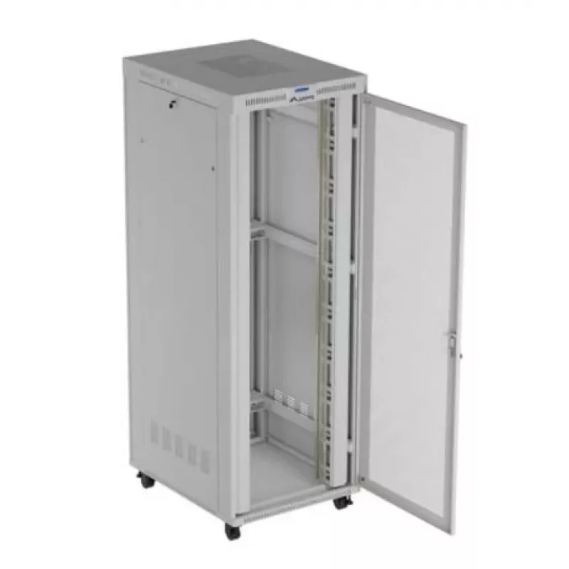 19-tolline püstikkapp LANBERG FF01-8047-23SL 47U 800x1200 mm Hall Perforeeritud uksed