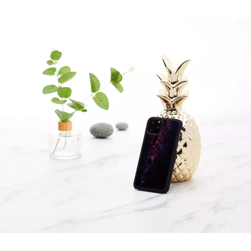 Telefonikest iKins iPhone 11 Pro jaoks — Linnutee must kaitsev ümbris