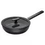 Frying pan Fiskars 1075528 24 cm with non-stick coating and lid