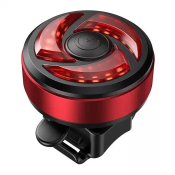 Tagumine jalgrattavalgusti Superfire BTL02 USB, 330 mAh aku, USB-laetav, tagumine ohutuslamp