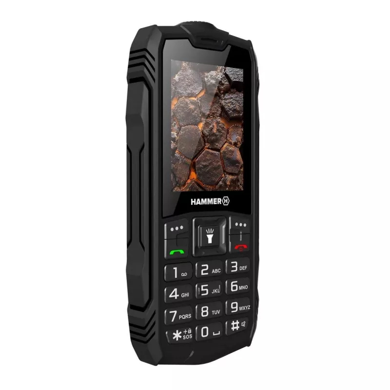 Hammer ROCK LTE | Must | 2.4 tolli | IPS | 48 MB | 128 MB | Dual SIM | 3G | Põhikaamera eraldusvõime 2 MP | 3000 mAh