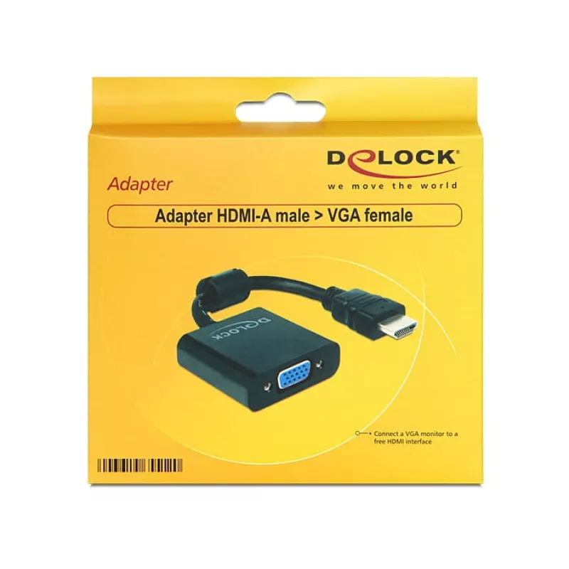 Videokaabli adapter DeLOCK 65512