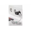 Wentronic goobay Dual USB laadija - toiteplokk - 12 W - 2,4 A - 2 väljundporti (USB) - must (44951)