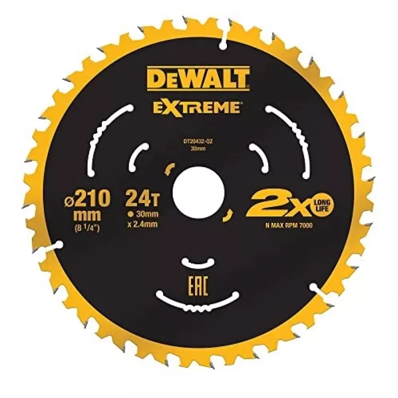 Ketassaag DeWALT DT20432-QZ 21 cm volframkarbiidhammastega