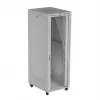 Rack cabinet LANBERG FF01-8047-12SL 47U 800x1000 mm hall, esi- ja tagaklaasukste ning LCD-paneeli ruumiga