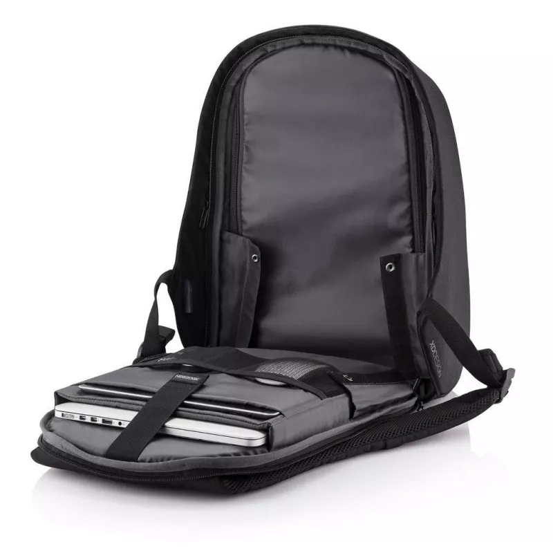 Seljakott XDDESIGN Bobby Hero XL — 21,5 L, mahutab 17-tollise sülearvuti, tahvelarvuti lahtri, korralduspaneeli, must