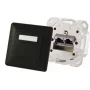 Pistikupesa 2 x RJ-45 ShiverPeaks S/CONN 74280-S — Cat6a, 500 MHz, metallkorpus, must