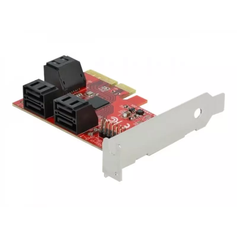 SATA PCI Express x4 kaart DeLOCK 6 porti madalprofiilne vormitegur