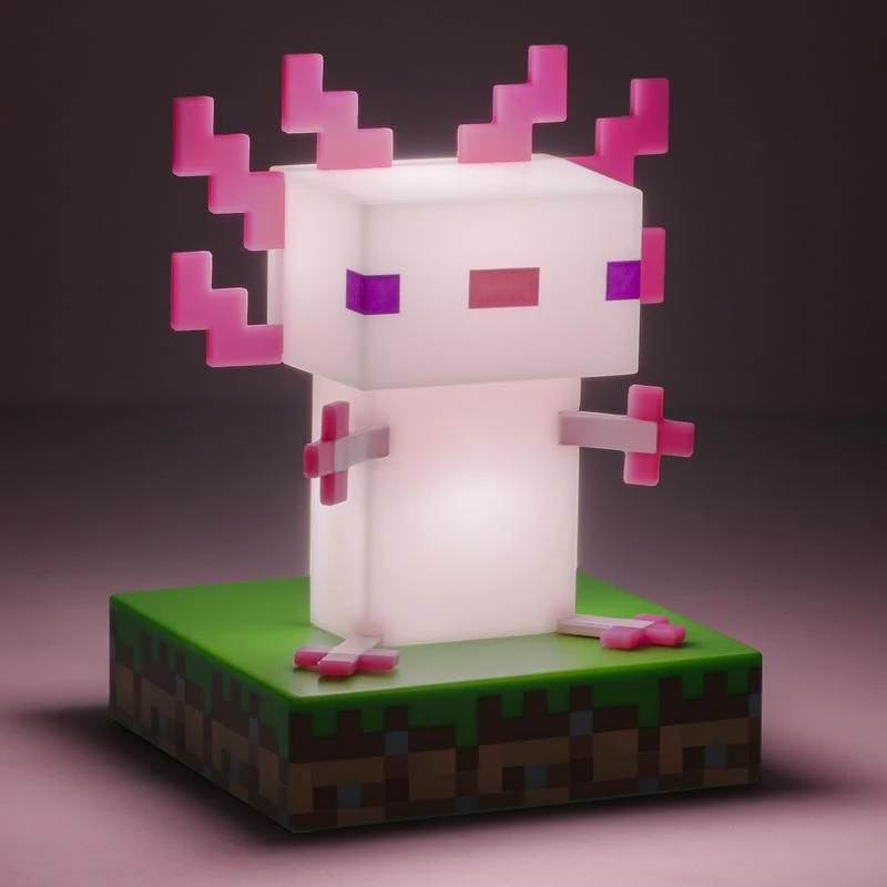 Paladone Minecraft Axolotl ikoonivalgus