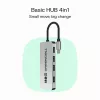 USB-jaotur roheline Cell HUB-GC-C4A — 4-pordiline USB-C 3.0 jaotur