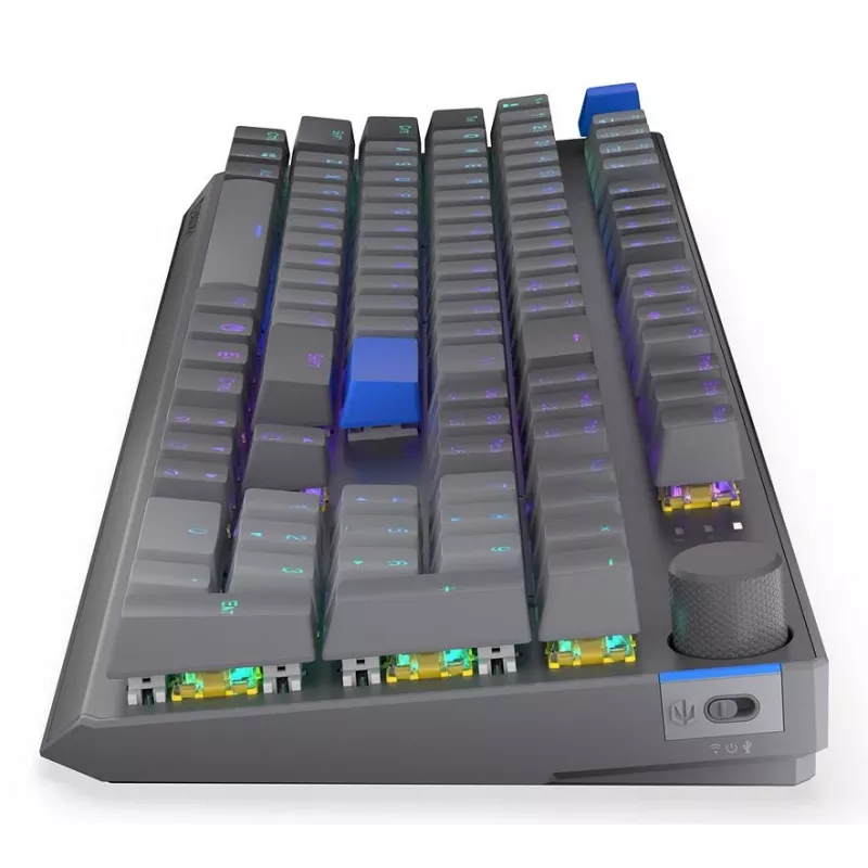 Juhtmevaba klaviatuur ENDORFY Thock V2 — ergonoomiline paigutus, RGB-valgustus, juhtmevaba ühendus