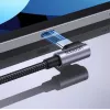 Ugreen USB-C (sirge) / USB-C (nurgeline) PD QC 60W 3A 0.5m US255 (hall)