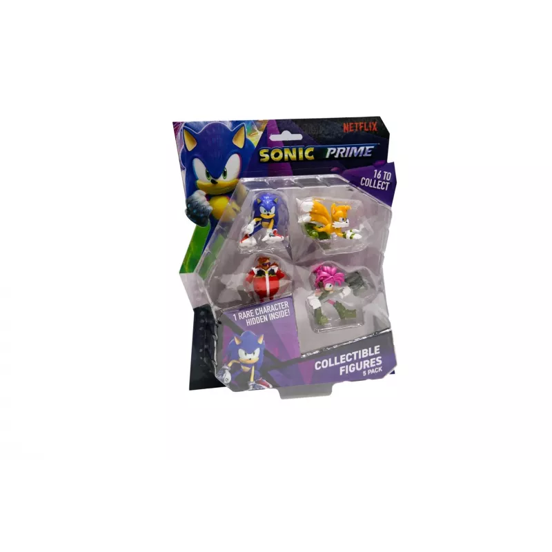 SONIC PRIME - 5 segafiguuri komplekt